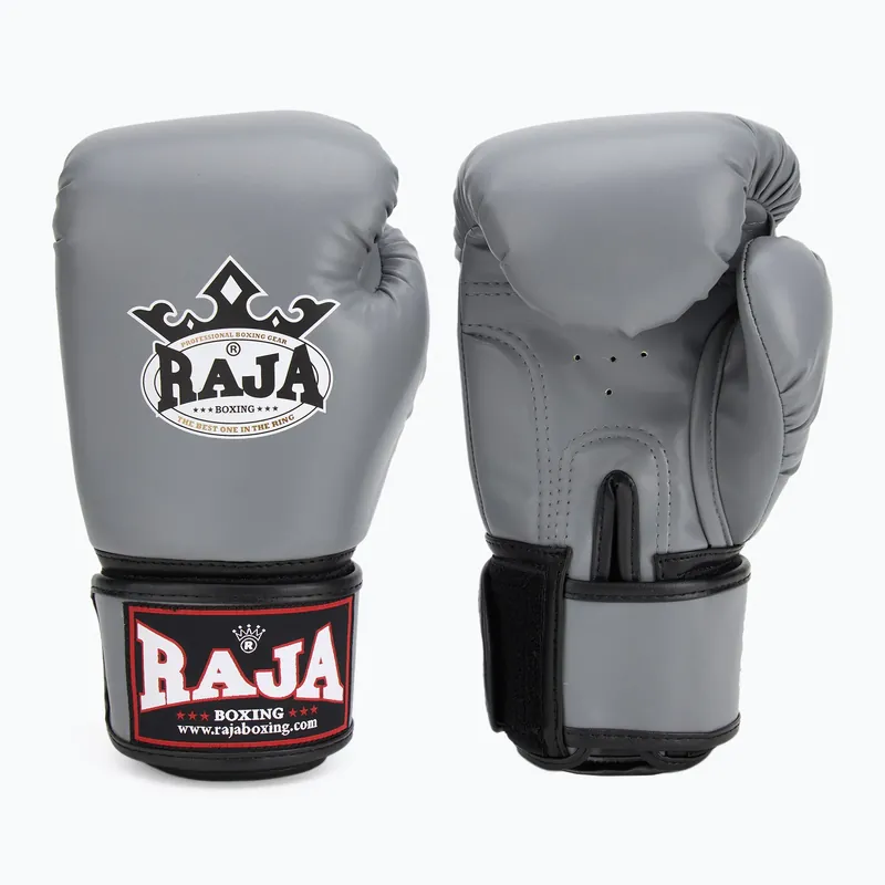 Boxerské rukavice RAJA BOXING Single Semi Leather grey Omezená Nabídka
