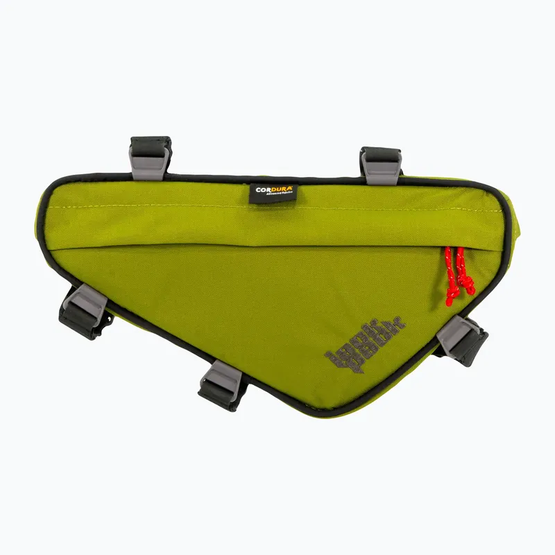 Vysoce Kvalitní Cyklistická brašna na rám jack pack Mały Waleń RGB green Novinka