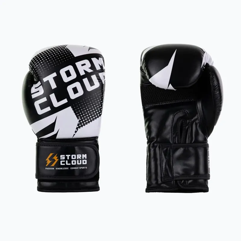 Boxerské rukavice StormCloud Bolt 3.0 black/white Nízká Cena