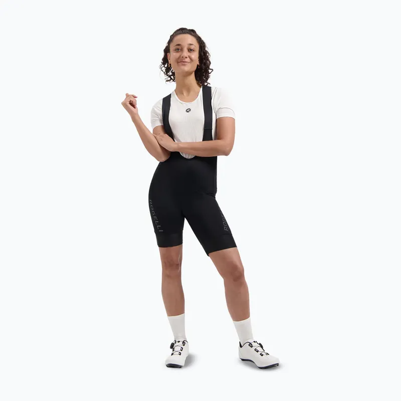 Dámské cyklistické kraťasy Rogelli Essential III Bib Short black Novinka Nejprodávanější