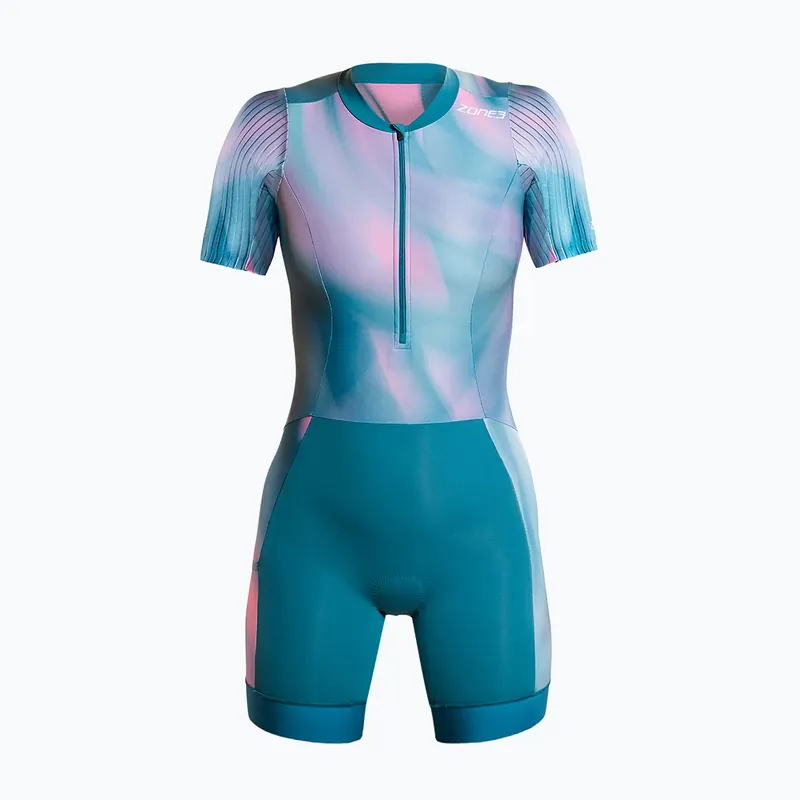 Výhodná Nabídka Dámská triatlonová kombinéza ZONE3 Activate+ Trisuit print