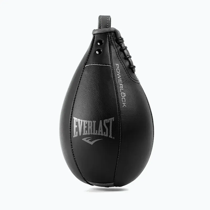 Zlevněný Boxerská hruška Everlast Powerlock Premium Leather black