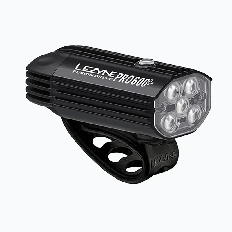 Přední cyklistické světlo Lezyne Drive Pro 600+ Front satin black Expresní Doručení