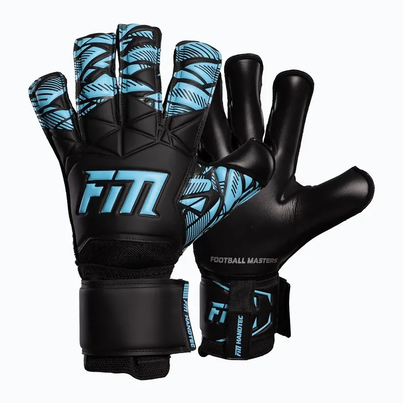 Brankářské rukavice Football Masters Invictus X Training black/blue Bezpečná Platba