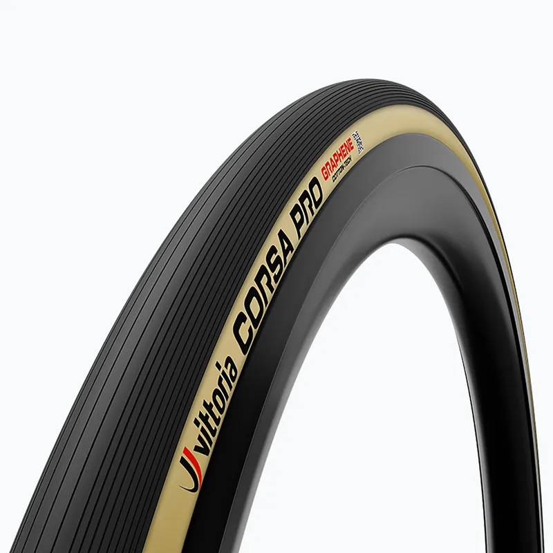 Ověřený Cyklistická pneumatika Vittoria Corsa Pro G2.0 700 x 28C black/beige