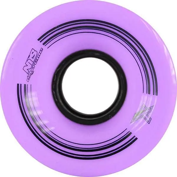 KOLEČKA 60x45mm PRO PENNYBOARD NILS EXTREME - FIALOVÉ (4KS) Nová Kolekce