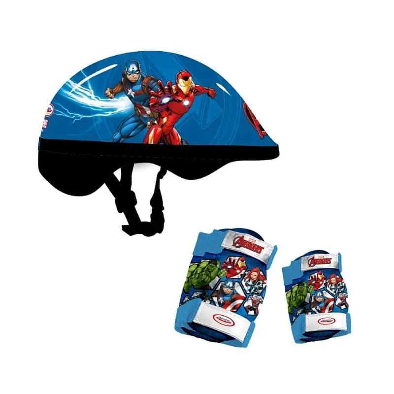 Sada chráničů a helmy Avengers Protection Set 5-dílná Nejlepší Cena