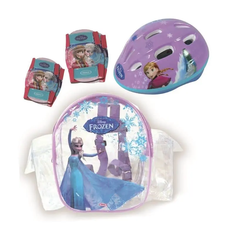 Pouze Dnes Sada chráničů a helmy Frozen s taškou