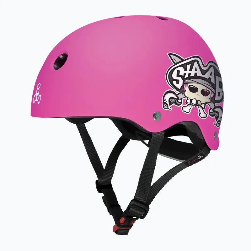 Novinka Dětská helma Triple Eight Youth Lil 8 Staab neon pink