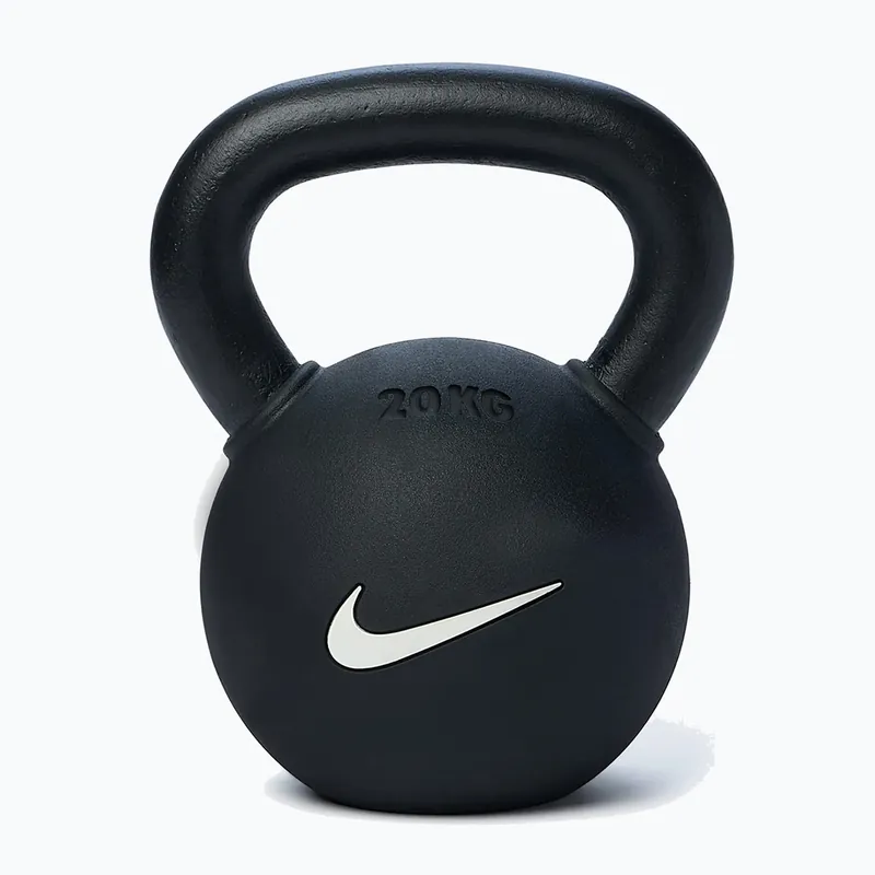 Kettlebell Nike Strength Rubber Coated 20 kg black/white Rychlé Dodání