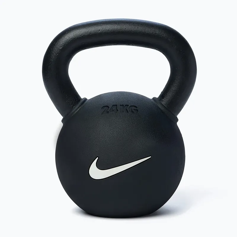Kettlebell Nike Strength Rubber Coated 24 kg black/white Top Prodej