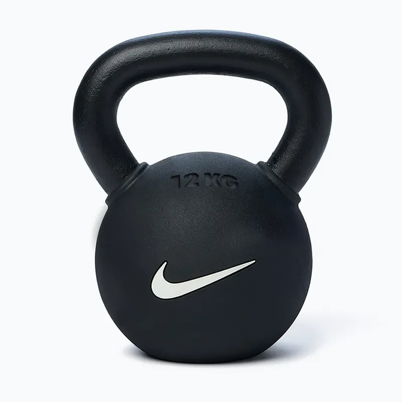 Kettlebell Nike Strength Rubber Coated 12 kg black/white Časově Omezené