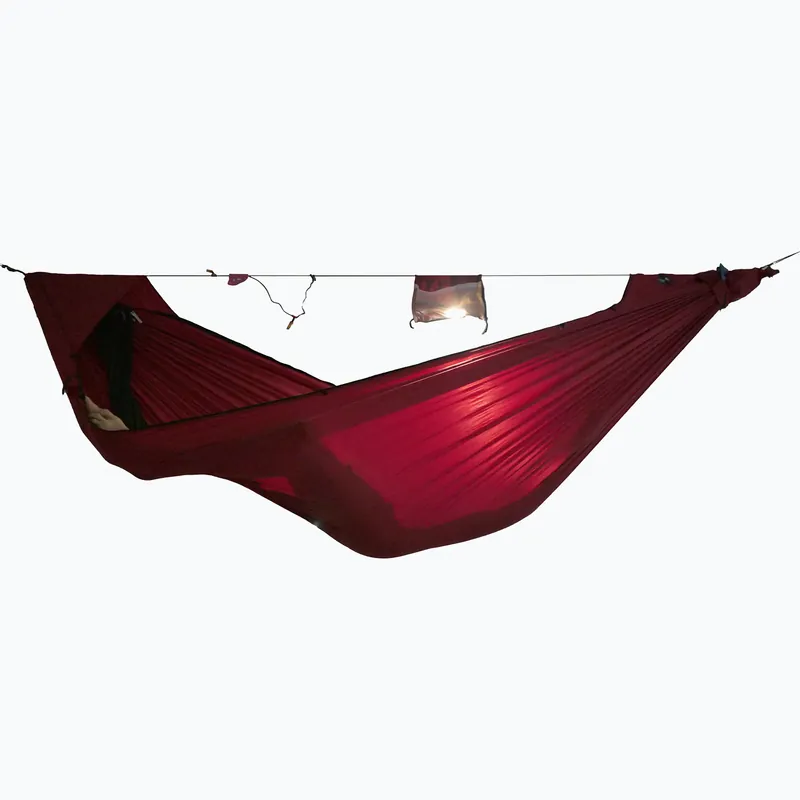 Turistická hamaka Ticket To The Moon Pro burgundy Aktuální