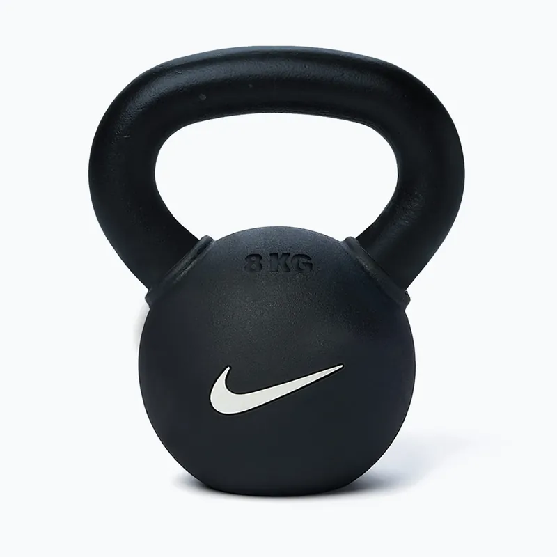 Kettlebell Nike Strength Rubber Coated 8 kg black/white Autentický