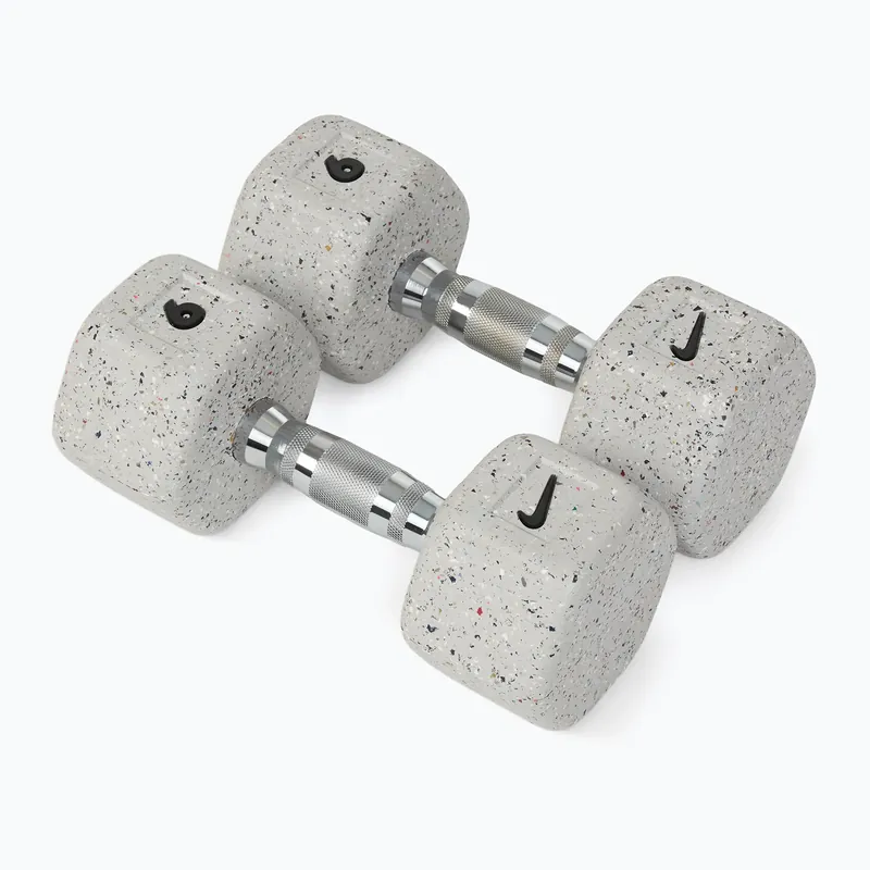 Činky Nike Strength Grind Hex Dumbbell 2 x 9 kg wolf grey Expresní Doručení