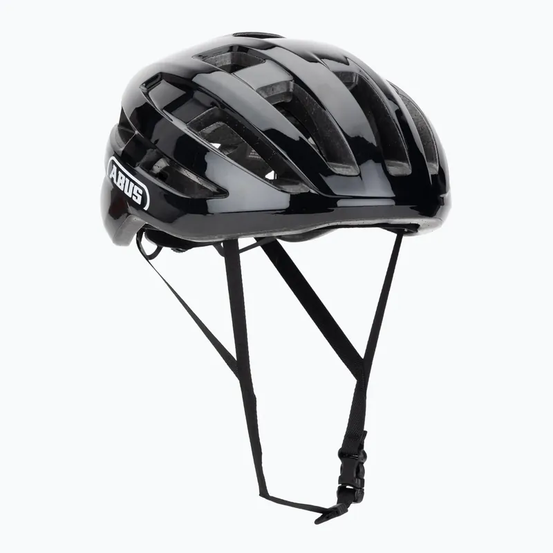 Cyklistická helma ABUS PowerDome shiny black Novinka