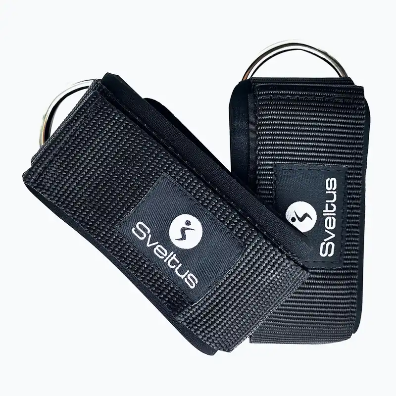 Bandáž na kotník Sveltus Ankle Strap 2 szt. black Nejlepší Volba