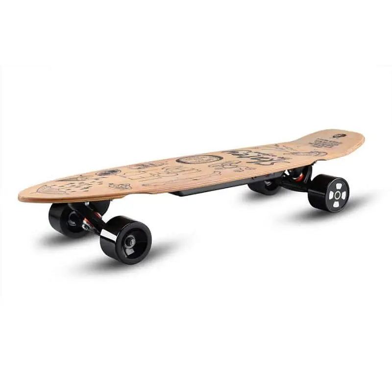 Elektrický longboard Skatey 350L wood art Finální Výprodej