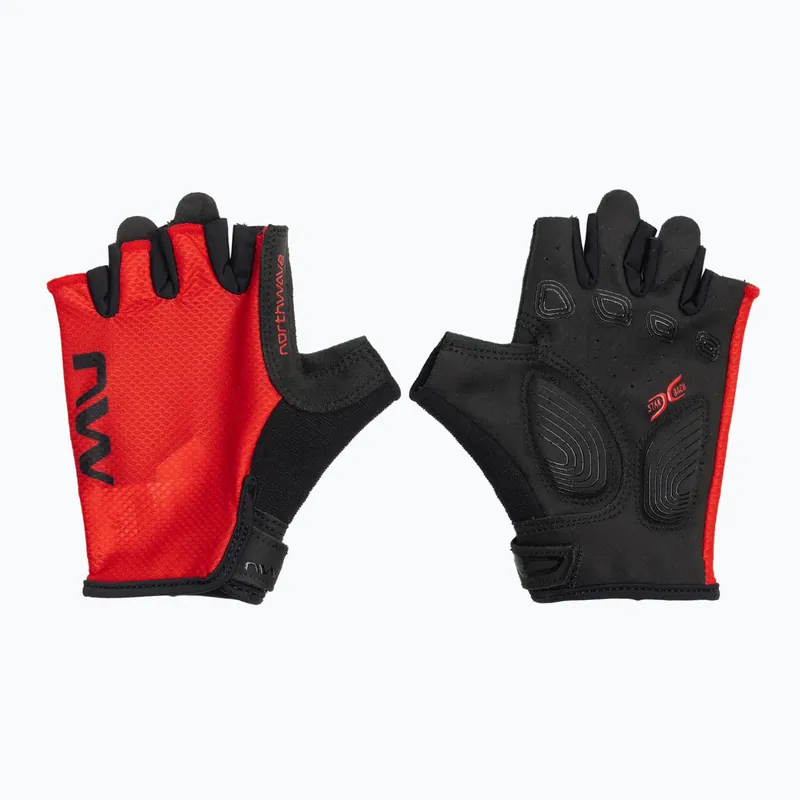 Nová Kolekce Pánské cyklistické rukavice Northwave Active Short Finger radiant red