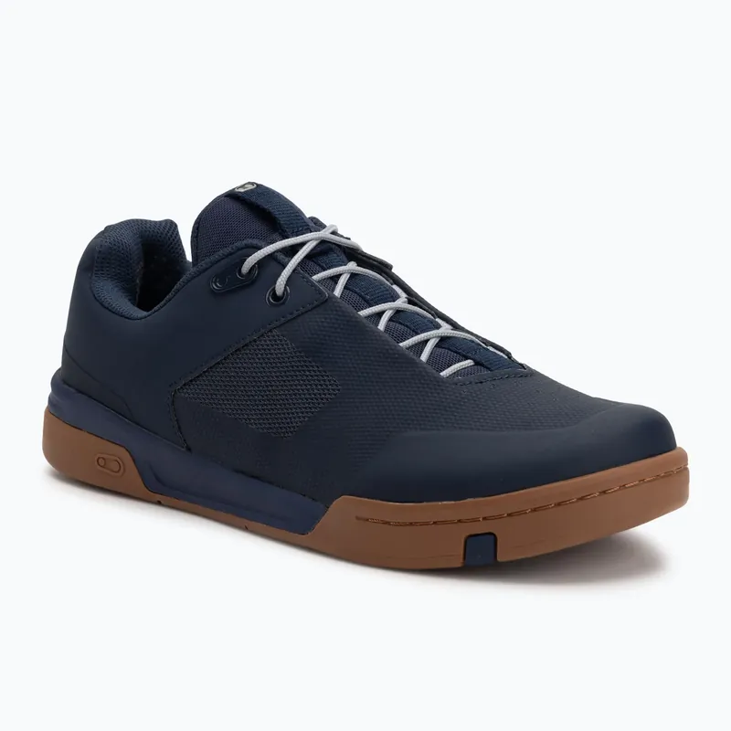 Pánská cyklistická obuv na platformě Crankbrothers Stamp Lace navy blue and brown CR-STL04281A105 Sleva