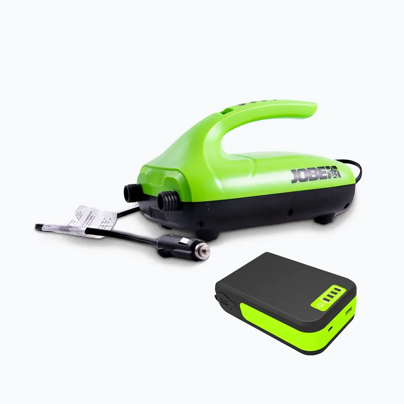 Ověřený Elektrická pumpa na SUP stůl JOBE Portable Electric Air With Bag USB green 410022001-PCS.