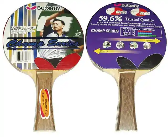 Časově Omezené Butterfly G1612 Pálka na stolní tenis Champ