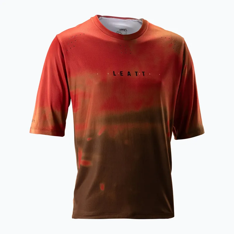 Pánský cyklistický dres Leatt MTB Gravity 4.0 dusty red Tovární Cena