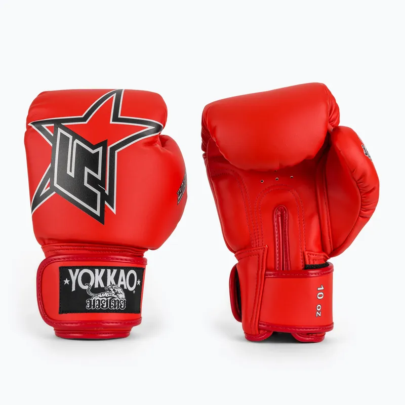 Cenová Bomba Boxerské rukavice YOKKAO Institution Boxing red