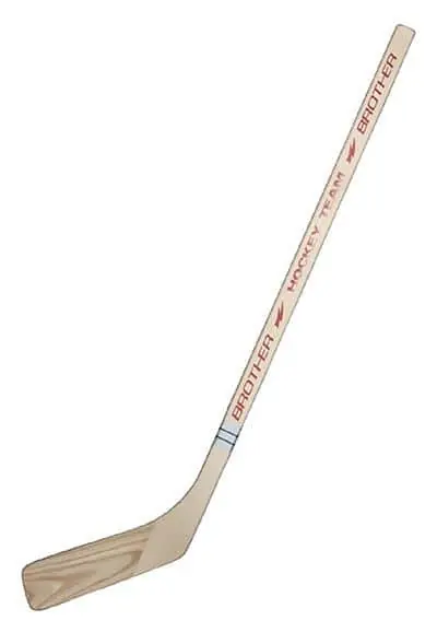 Víkendová Akce ACRA Hokejka dřevěná BROTHER rovná - 80 cm