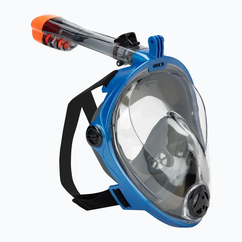 Celoobličejová šnorchlovací maska AQUA-SPEED Spectra 2.0 černá/modrá Cenový Hit