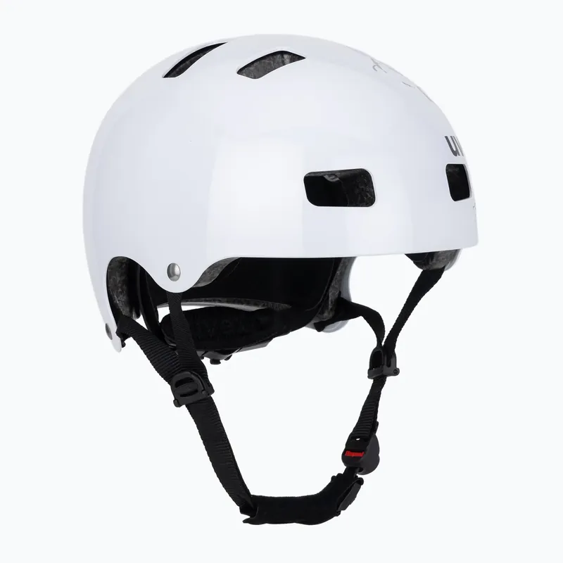 Dětská helma UVEX Kid 3 white flower/black Akční Nabídka