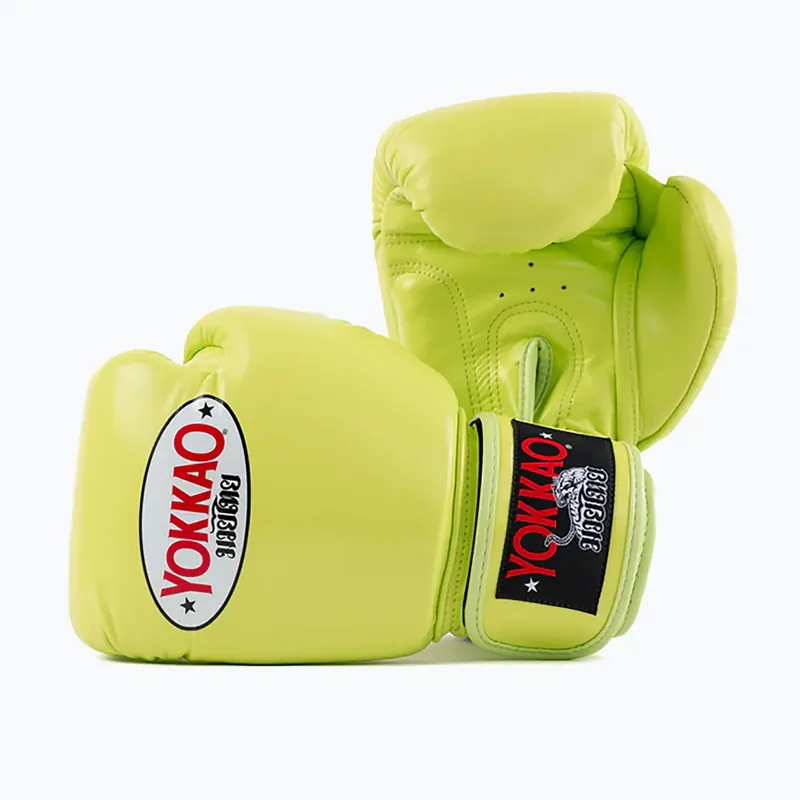 Omezená Nabídka Pánské boxerské rukavice YOKKAO Matrix lime punch