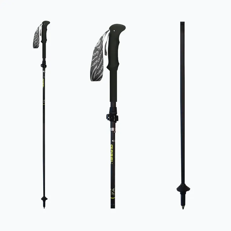 Akce Nordic walking hole GABEL Carbon Feather XTS black Novinka