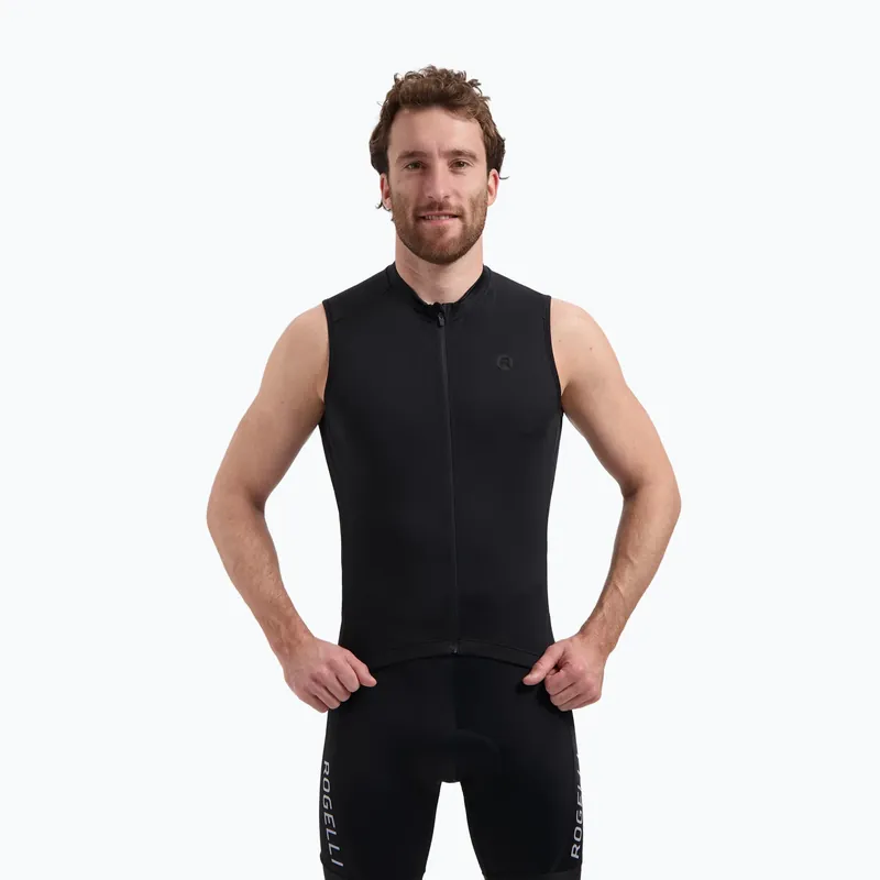 Objednat Nyní Pánský cyklistický dres Rogelli Essential II WS black Novinka
