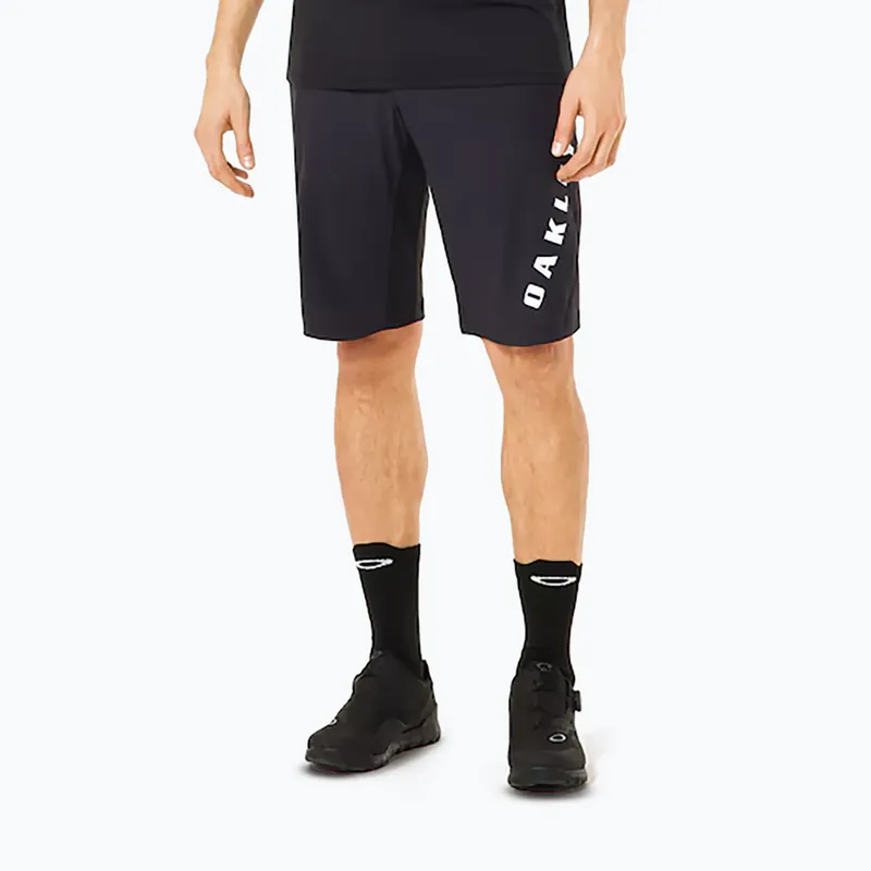 Pánské cyklistické šortky Oakley Free Ride Lined blackout Finální Výprodej