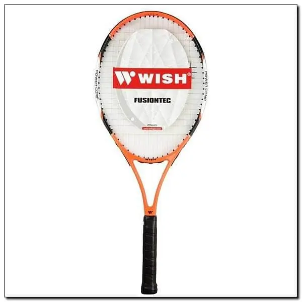 Tovární Cena TENISOVÁ RAKETA WISH 530 FUSIONTEC ORANŽOVÁ