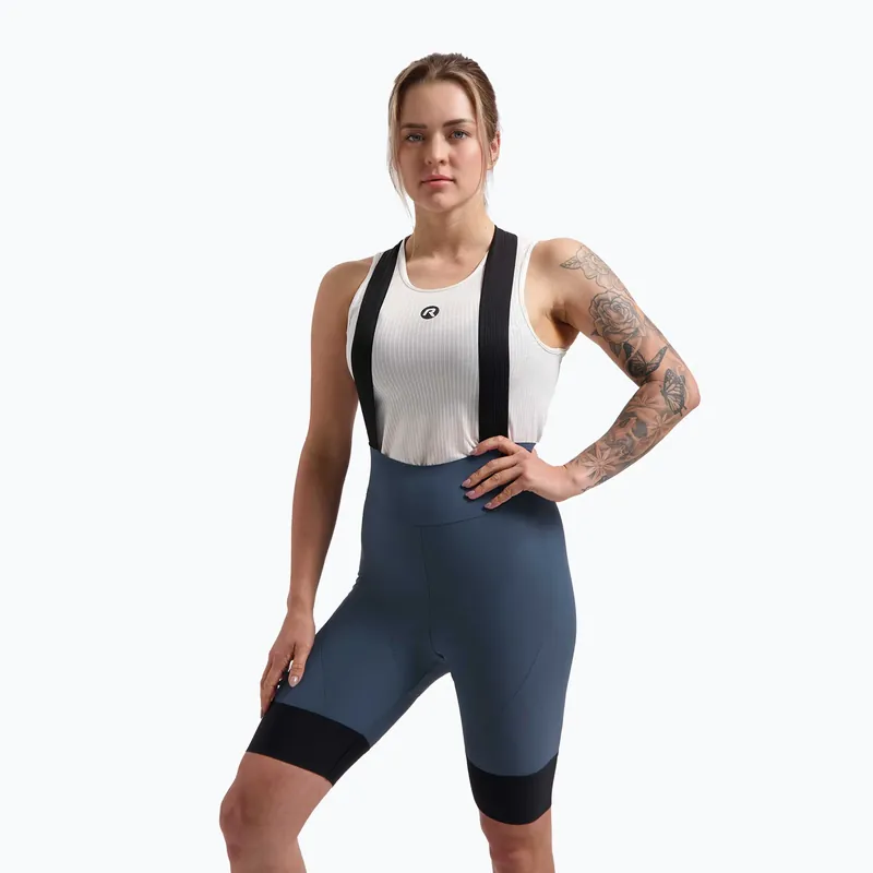 Speciální Cena Dámské cyklistické šortky Rogelli Signature Bib Short W blue