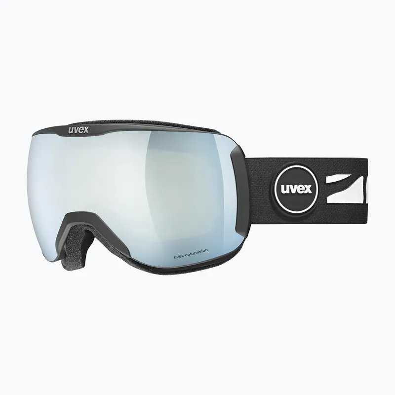 UVEX Downhill 2100 CV lyžařské brýle černé matné/zrcadlové bílé/colorvision zelené Super Cena