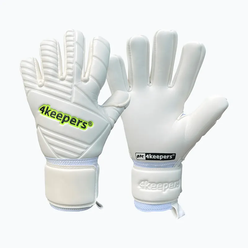 Dětské brankářské rukavice 4keepers Retro 42 NC Jr white Víkendová Akce