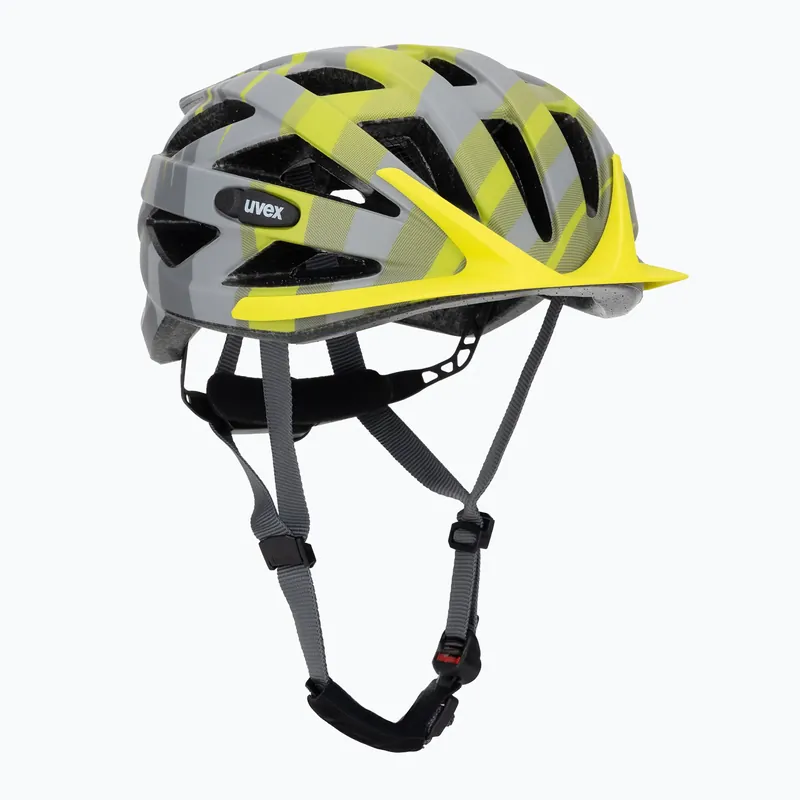Cyklistická přilba UVEX Air Wing CC grey / lime matt Rychlé Dodání