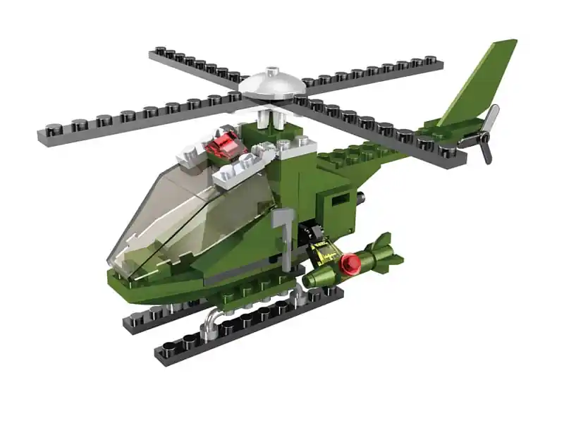 Logická stavebnice LOGIS helikoptéra 85 ks Expresní Doručení