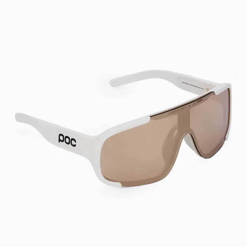 Finální Výprodej Sluneční brýle POC Aspire Mid hydrogen white/clarity trail /partly sunny silver