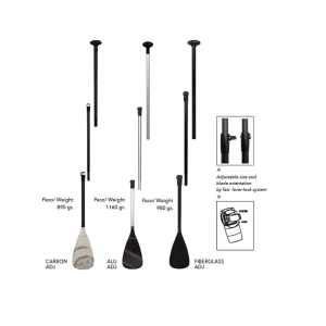 pádlo BRAVO SUP ADJ fiberglass Sezónní Sleva