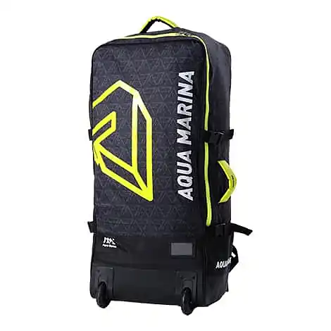 Finální Výprodej transportní vak AQUA MARINA 90l s kolečky - BLACK