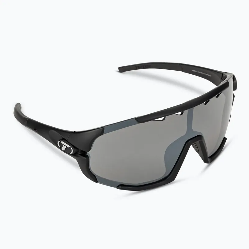 Cyklistické brýle Tifosi Sledge matte black/smoke/ac red/clear Ověřený