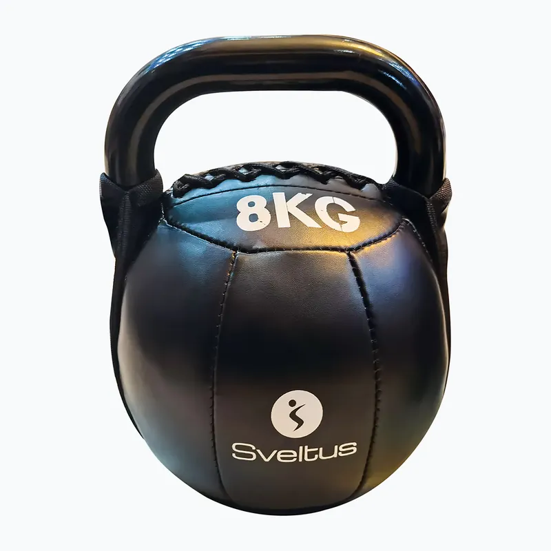 Vrácení Zdarma Kettlebell Sveltus Soft PU 8 kg black