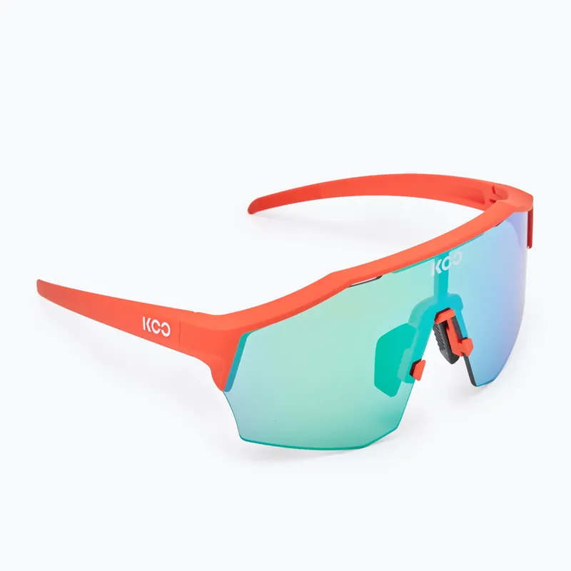 Sluneční brýle Koo Alibi orange matt/green mirror Must-Have