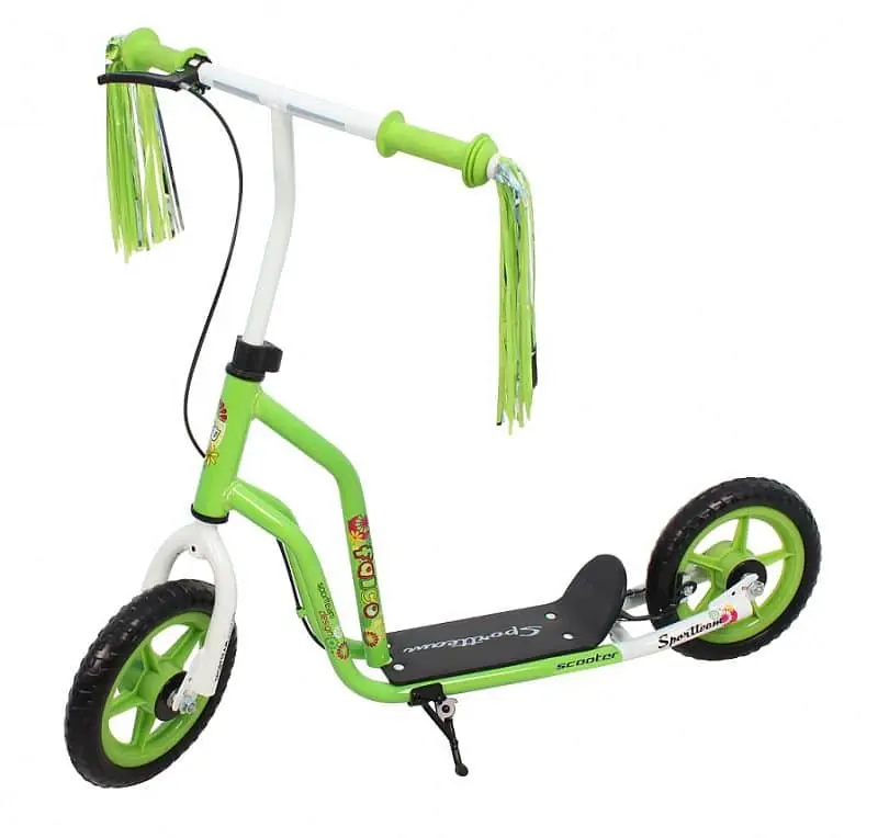 Nejlepší Cena Koloběžka SPORTTEAM FALCO 10"/10", zeleno-bílá
