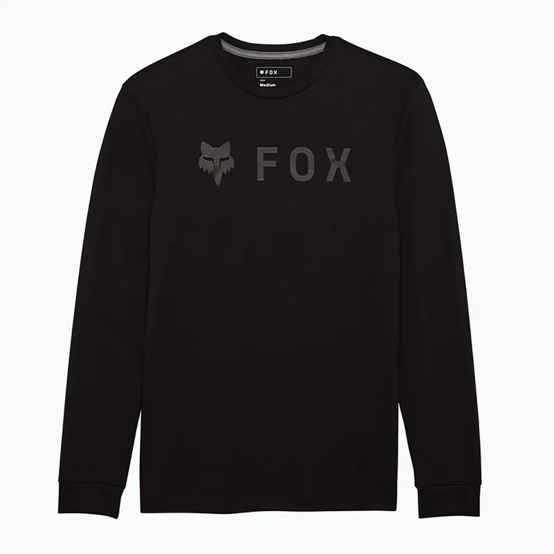 Pánské cyklistické triko s dlouhým rukávem Fox Racing Absolute Tech black/black Cenová Bomba