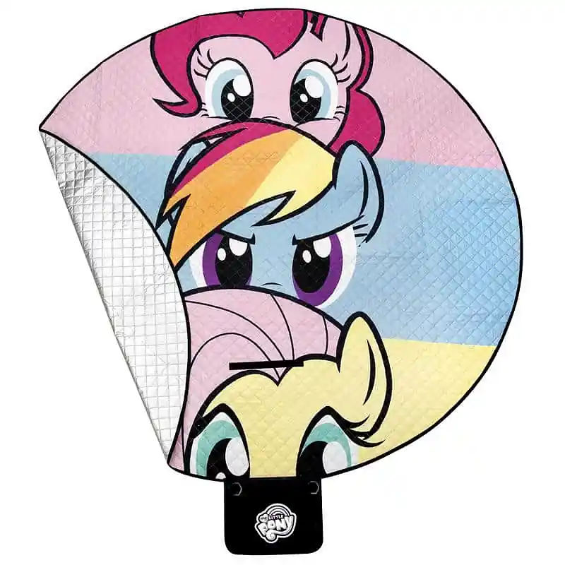 Spokey HASBRO PICNIC PIUMA Pikniková deka kulatá, barevná, průměr 150 cm, zn. MY LITTLE PONY Cenová Bomba